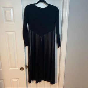 Zara black dress Size M